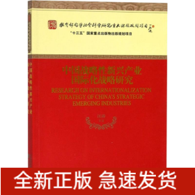 中國戰(zhàn)略性新興產(chǎn)業(yè)國際化戰(zhàn)略研究