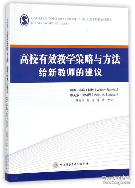 高校有效教学策略与方法给新教师的建议