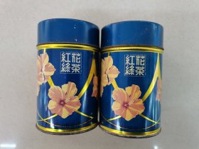 春毫茶两盒辽宁省糖业烟酒公司铁盒具体看简介