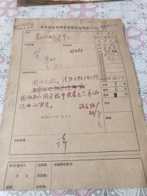 农民作曲家史掌元 1963年 新华社新闻摄影稿 8份 内有照片发表稿件