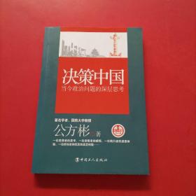 决策中国：当今政治问题的深层思考