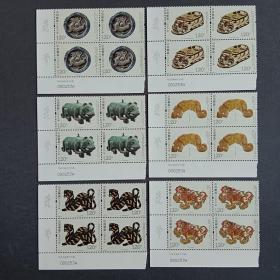 2022-19 虎 文化物 邮票方联