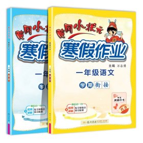 2022黄冈小状元寒假作业一年级语文数学通用版小学一年级同步练习册赠：笔记本1本+铅笔1根+橡皮4个全8册