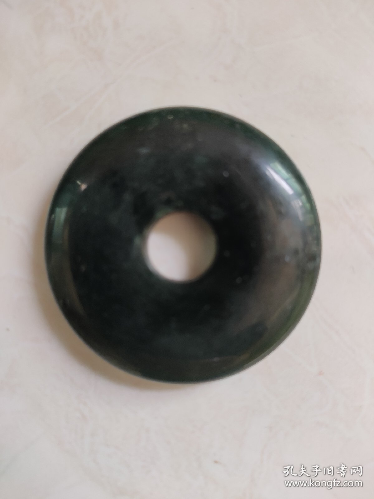 和田碧玉平安扣