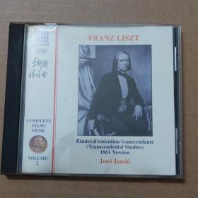 CD：LISZT PIANO MUSIC VOLUME2