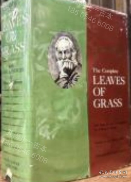 价可议 WALT WHITMAN'S COMPLETE LEAVES OF GRASS WITH PROSE ESSENCES AND ANNOTATIONS BY WILLIAM L MOORE CALLIGRAPHY BY KAZUKO OKAMOTO PREFACE BY GAY WILSON ALLEN nmwxhwxh
