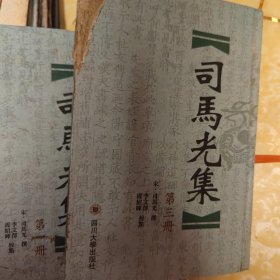 司馬光集1和3两册