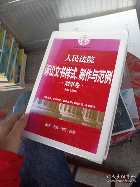 人民法院诉讼文书样式、制作与范例（刑事卷）(全新升级版)