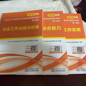 社会工作者中级2019应试指导教材社会工作实务+社会工作综合能力+社会工作法规与政策（套装共3册）