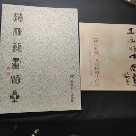 赵雁龙书法集 + 王永顺中国画 合售5元