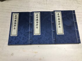 嘉靖汉阳府志（全三册）