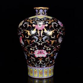 《精品放漏》乾隆梅瓶——清三代官窑瓷器收藏