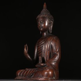 清 沉香释迦摩尼造像