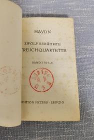 HAYDN ZWOLF BERUHMTE STREICHQUARTETEE（海顿12首著名弦乐四重奏）