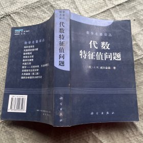 代数特征值问题 (数学名著译丛)