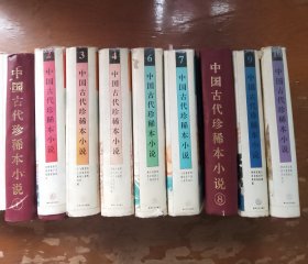 中国古代珍稀本小说 全套十本合售1-10册（缺第五册）