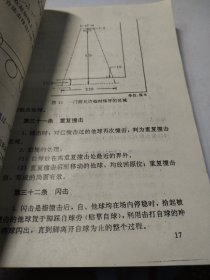 门球竞赛规则1994 上册