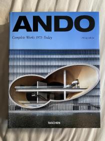 Ando. Complete Works 1975-Today 安藤全集(新版日本建筑大师)安藤忠雄建筑作品全集 英文原版 TASCHEN 建筑设计 Philip Jodidio