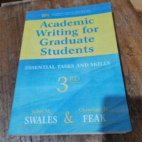 Academic Writing for Graduate Students：Essential Tasks and Skills