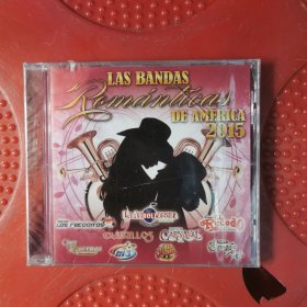 C2413 1 Las Bandas Románticas De América 2015 全新未拆封  小语种西班牙语cd