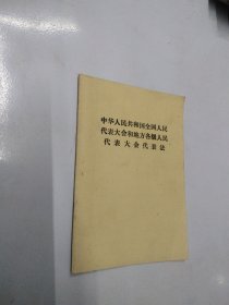 1992年全国人民代表大会代表法