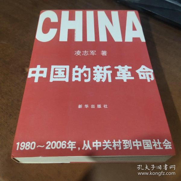 中国的新革命：1980-2006年，从中关村到中国社会