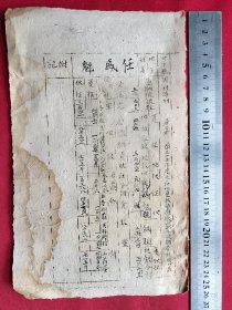 1945年河津县樊村堡征收条