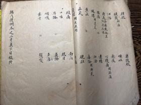 清精抄中医古籍，（定稿？）《杨氏提纲》存一厚册，书法精美！