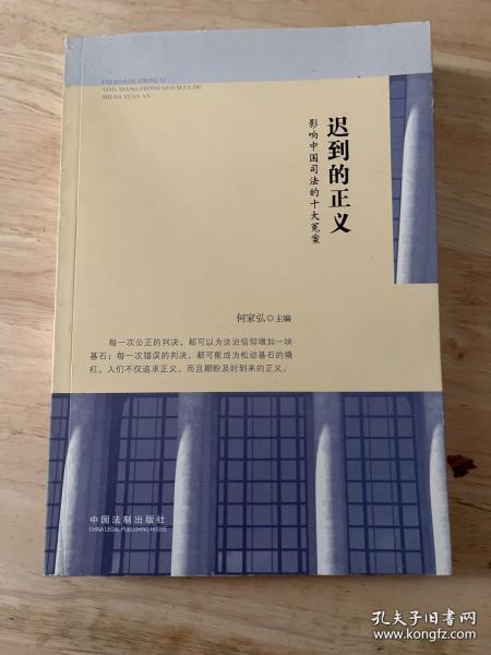 迟到的正义：影响中国司法的十大冤案