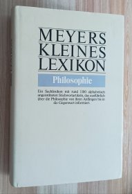 德文书 Meyers Kleines Lexikon: Philosophie Kuno Lorenz (Author)