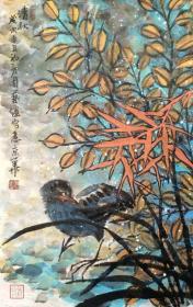 刘新春：字艺炉，山东滨州人。
中国美术家协会会员、北京大品画院副院长、山东省美术家协会会员、山东滨州孙子艺术研究院院长、滨州市美术家协会副秘书长，理事、滨州画院高级画师。
《清秋图68*43cm》