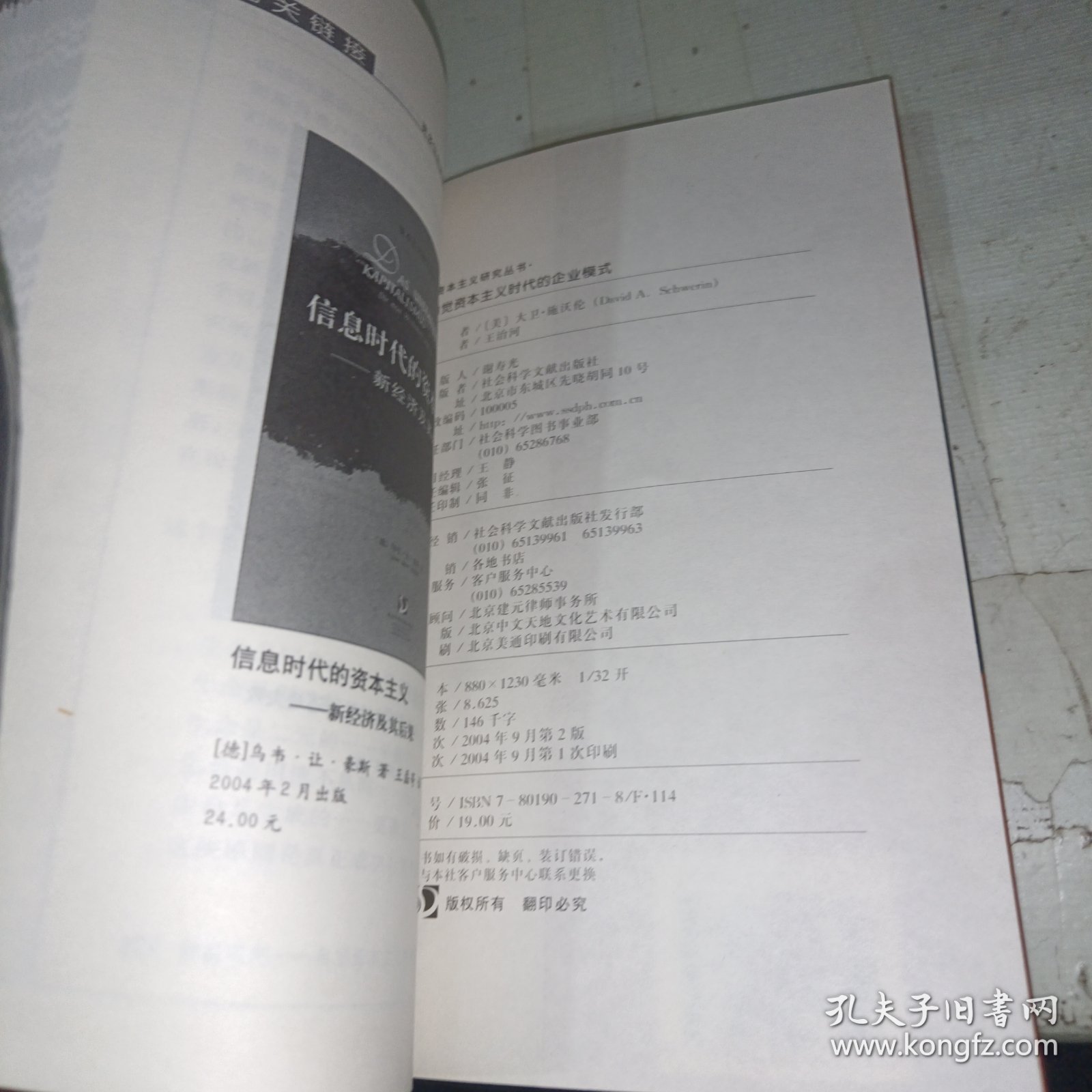 自觉资本主义时代的企业模式——资本主义研究丛书
