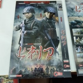 影视光碟，大型战争题材电视连续剧《上刺刀》，两张碟，全新未使用