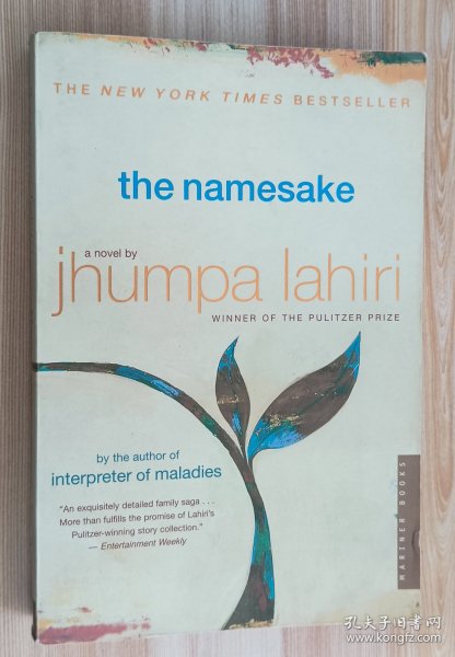 英文书 The Namesake: A Novel Paperback by Jhumpa Lahiri (Author)