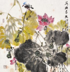 （保真字画，取自画家本人，一手货源） 梁时民，1959年出生，四川梓州人。当代中国花鸟画大家，先后毕业于四川美术学院、广西艺术学院，后又攻读武汉大学社会学博士学位。作品多次参加国内外各种大展，多次获金、银、铜、优秀等奖项，曾有三幅作品登上神舟六号、七号、八号飞船遨游太空，故获“太空画家”之美称，是四川当代具有极大收藏价值的艺术家。现为中国美协理事、国家一级美术师、享受国务院特殊津贴专家