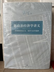 新政治经济学讲义：在中国思索正义、效率与公共选择