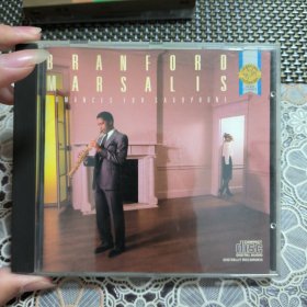 BRANFORD MARSALIS GOMANCES FOR SAXOPHOME 萨克斯管的浪漫 布莱福德 马萨利斯 索普拉斯 萨克普罗尼 英国室内乐团 安德鲁 利特 CD 有使用痕迹