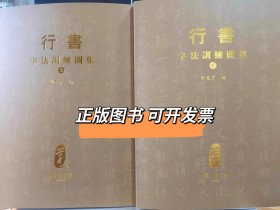 行书字法训练图集上下两册 刘东芹行书字法训练图集