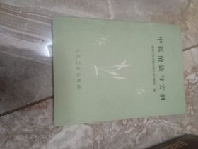 中医治法与方剂