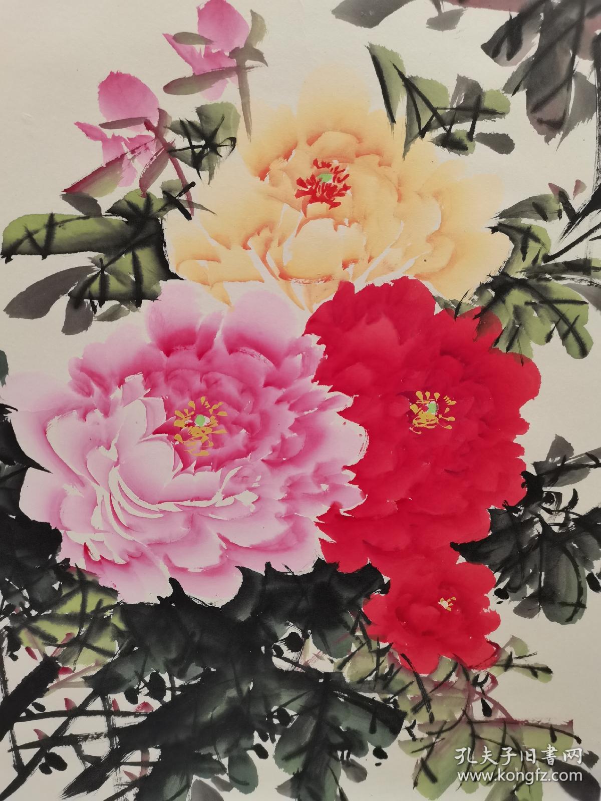 当代书画家:王铎(王铎先生,1965年生于山东省济南,素有牡丹王之称