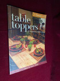 OH SEW EASY TABLE TOPPERS 缝制简单的桌布