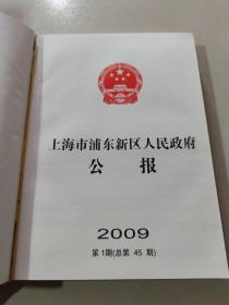 上海市浦东新区人民政府公报2009年合订本