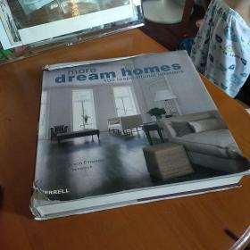 More Dream Homes: 100 Inspirational Interiors  精装 八五品无字迹无划线 一处名字