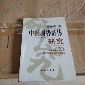 中国弱势群体研究