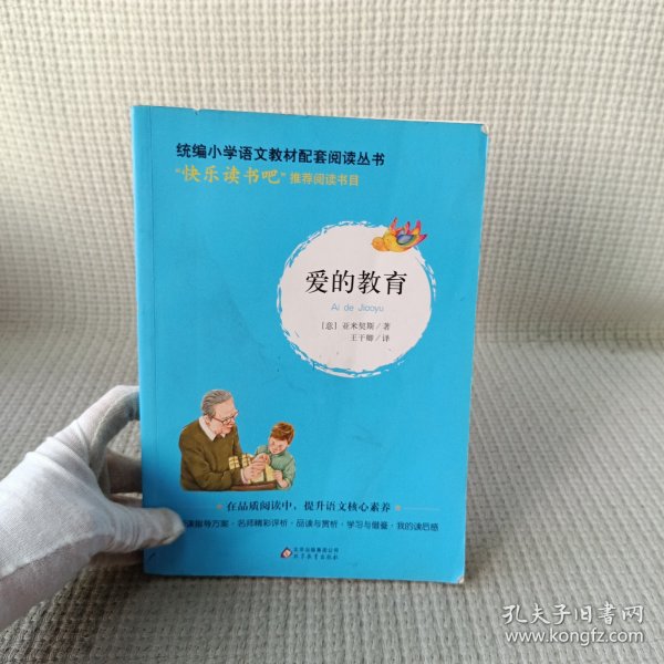 统编版快乐读书吧指定阅读六年级上（套装全3册）童年+爱的教育+小英雄雨来