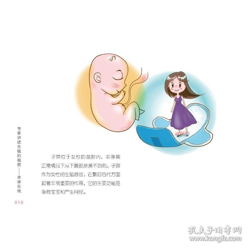 新华正版 专家讲述生殖的秘密 孕律在线 乔杰 李蓉著；赵 清绘 9787565922831 北京大学医学出版社