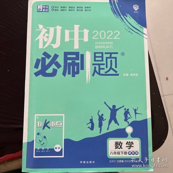 理想树2021版初中必刷题数学八年级下册SK苏科版配狂K重点