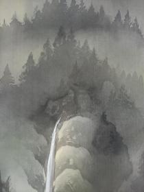 山水画，中西结合画法，