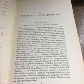 《苏格兰文明史》（卷4）  the history of civilisation in Scotland volume fourth