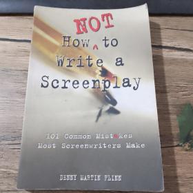 How Not To Write A Screenplay（英文原版）